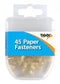 Paper Fasteners - 45 TIGER ESSENTIAL T301592 for Secure Documents