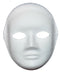 Paper Craft Masks - White Rigid Full Face, JL5567