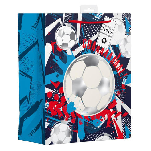 Football Gift Bags - Large 36x28 cm GIFTMAKER Design