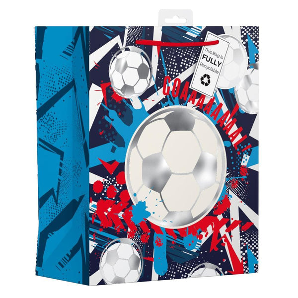 Football Gift Bags - Large 36x28 cm GIFTMAKER Design