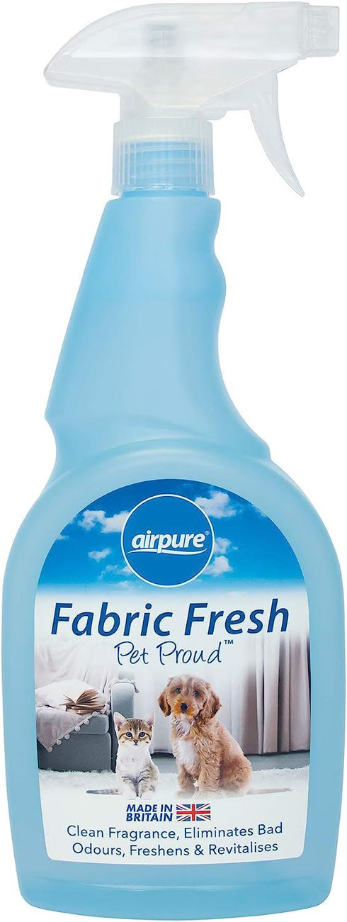 Pet Odor Eliminator - AIRPURE PET PROUD Fabric Freshener 750ML
