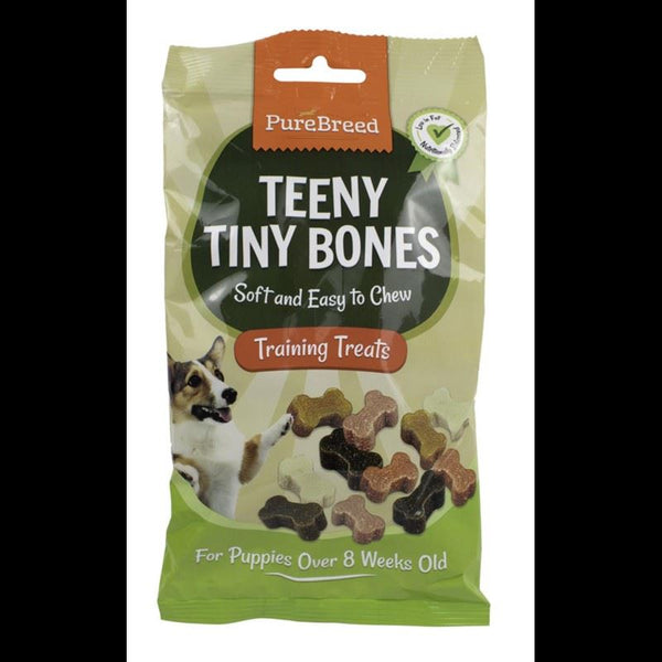 PUREBREED TEENY TINY BONES DOG TRAINING TREATS 200GM. OL319925