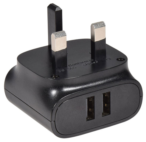MERCURY DUAL USB MAINS CHARGER 2.4A. 421.766UK
