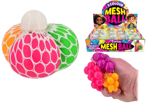 Segmented Mesh Ball - Colorful Stress Relief Toy TY1166