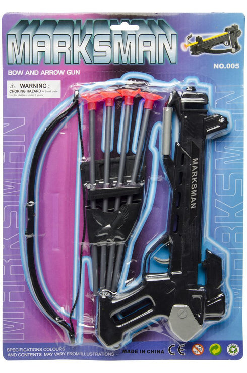 MARKSMAN COMBAT ARMED GUN AND ARCHERY DARTS SET. LG7600