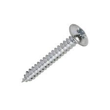 Self Tapping Screws Pozi Pan BZP 6x1/2' Pack of 40 - 72186