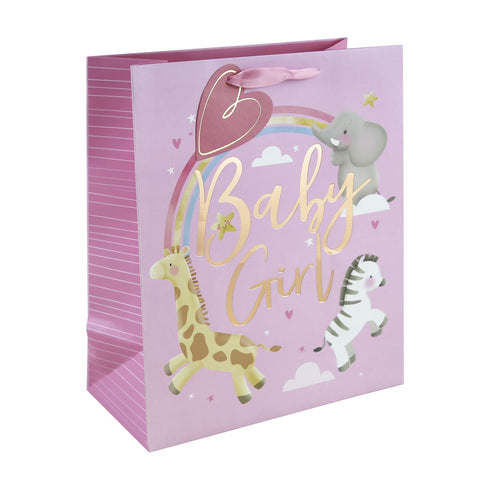 Baby Girl Gift Bag - Perfect for Special Occasions | EUROWRAP
