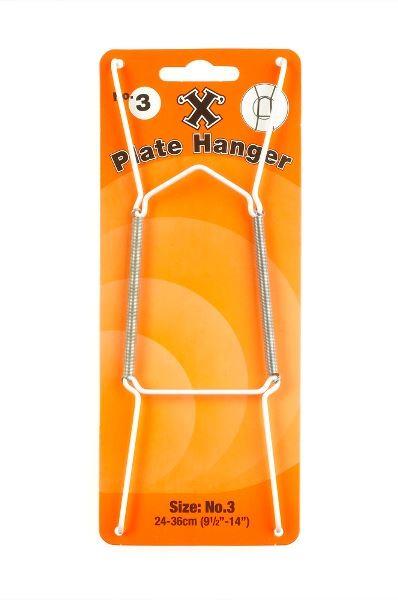 Plate Hanger 24cm-36cm - SHAW X NO. 3 WHITE FS14026