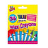 Wax Crayons Pack - Vibrant 36 Colors TA5079 for Creative Art