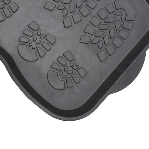 Rubber Shoe Mat - JVL Multifunctional Drip Tray 41x81cm