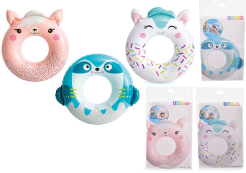 Inflatable Animal Ring - Cute Swim Accessory for Kids