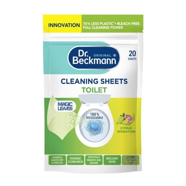 Citrus Toilet Cleaner - DR BECKMANN Sheets Sensation 20 Pack