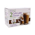 Latte Glasses Set - 2 Cafe Latte 240ml Elegant Cups RY1603