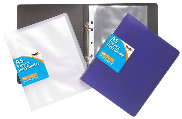 A5 Slim Ring Binder with Pockets - TIGER T301149