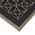 Circle Design Doormat - JVL Havana Rubber Pin 45x75cm