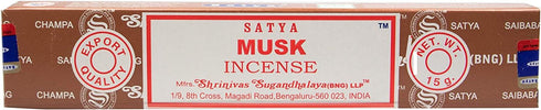 Satya Musk Incense Sticks - Authentic Aroma for Serenity