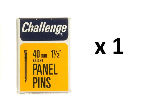 Panel Pins 40mm - Challenge Bright 40G FS10612 for Secure Fixing