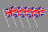 SHATCHI UNION JACK HAND FLAG 10/PK. 116622