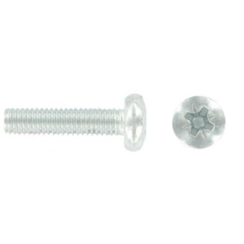 Pozi Pan Machine Screws & Nuts M4x30 - FAST PAK VALUE 4070
