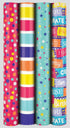 Birthday Gift Wrap - GIFTMAKER Bright 3M x 69CM Paper