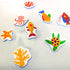 EVA Bath Toys - SEA LIFE Stickers 16 Pack for Kids TY5954