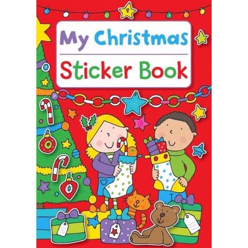 MY CHRISTMAS COLOURING ACTIVITY STICKER BOOK. P2591