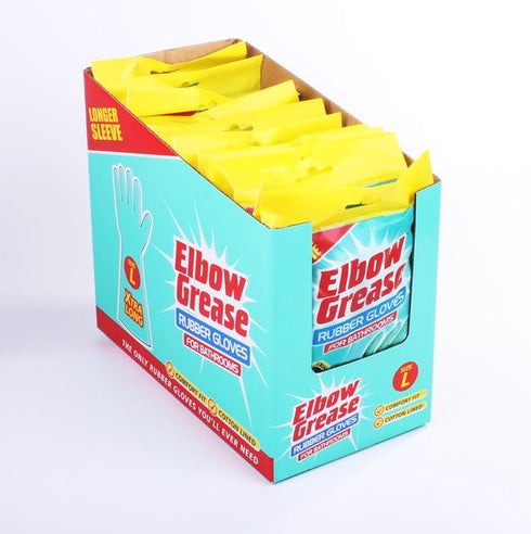 Antibacterial Cleaning Gloves - ELBOW GREASE Large EG113