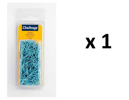 Panel Pins 25mm - Zinc Plated for Durability | FS40296