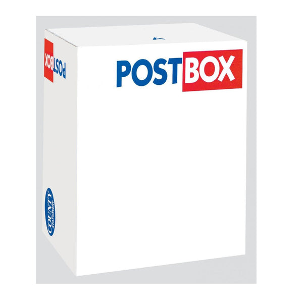 COUNTY EXTRA LARGE POST MAIL BOX 500MM X 410MM X 210MM. C105