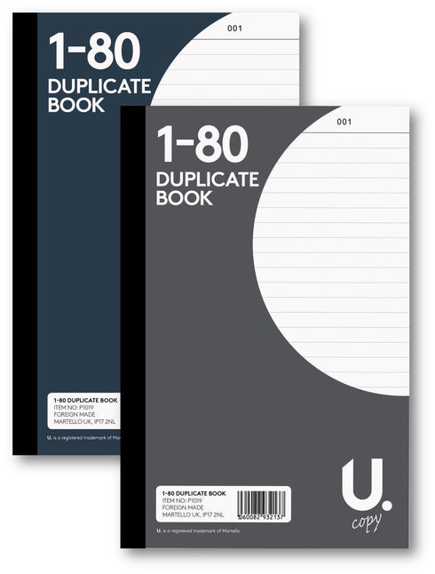 DUPLICATE BOOK 1 TO 80. P1019