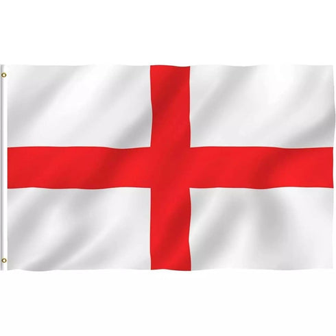 SHATCHI ENGLAND ST GEORGE FLAG 60CM X 90CM. 116543