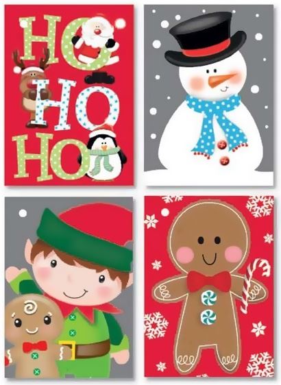 20 CUTE DESIGN BOOKLET TYPE TAGS. X-20229-GT