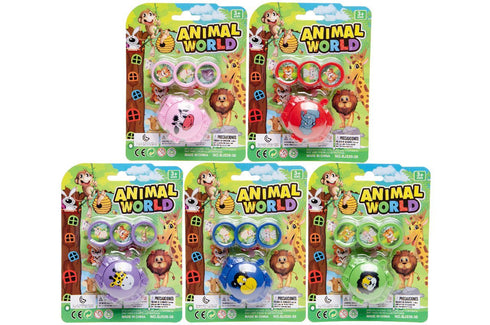 ANIMAL WORLD WILD ANIMALS DISC SHOOTER. LG4501
