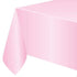 Pink Plastic Tablecover - Caroline Baby Rectangle 54x108cm