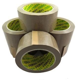Brown Packing Tape - PRIMA 48MM X 40M Rolls 6 Pack