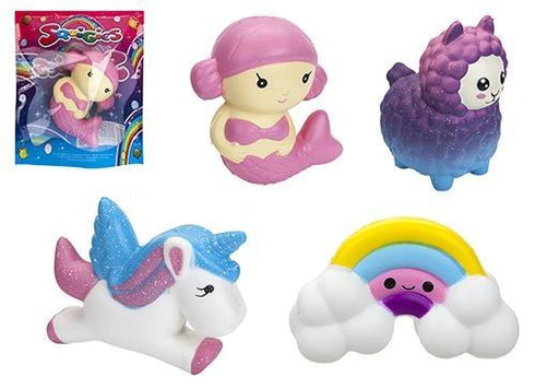 PASTEL COLOUR SQUIGIES 11CM. PIPI549109