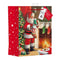 GIFTMAKER CHRISTMAS TRADITIONAL INDOOR SANTA LARGE GIFT BAG APX 36 X 28CM. XANGB38L