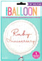 Ruby Anniversary Balloon - Unique Round Foil 18" Decoration
