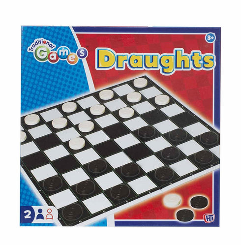 Traditional Draughts Game - Classic Family Board Fun | HTI 1374327