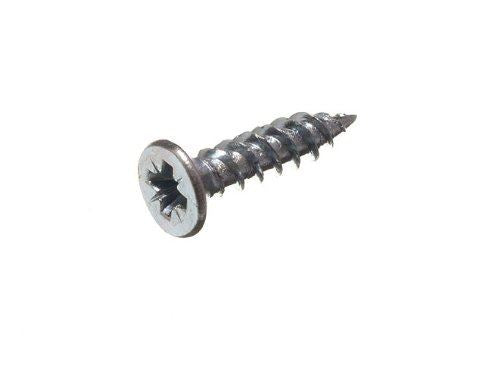 Pozidriv Wood Screws - STAR PACK 12 CSK Twintread 8x1.3/4'