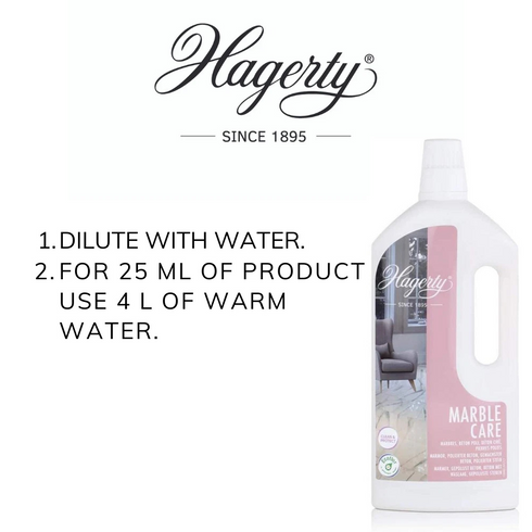 Marble Floor Cleaner - HAGERTY MARBLE & STONE CARE 1L A116328