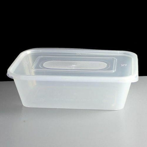 SATCO MICROWAVE PLASTIC CONTAINERS WITH LIDS 1000ML 4/PK. SATCO038