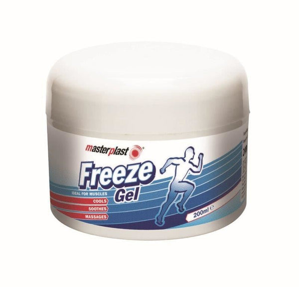 Freeze Gel Pain Relief - MASTERPLAST GEL TUB 200ML MP021A