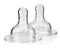 BABYPIPKIN SILICONE TEATS (WIDE BOTTLE NECK) 2/PK. Z66047