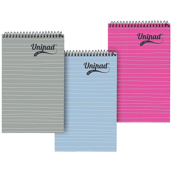 Shorthand Note Pad - UNIPAD 80, 160 Pages, 128mm x 203mm