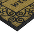 Welcome Door Mat - JVL Woven Tuffscrape Scraper 45x75cm