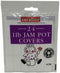 Jam Pot Covers 1LB - Caroline C1110 Packs of 24