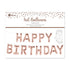 EUROWRAP HAPPY BIRTHDAY ROSE GOLD FOIL BALLOON APX 24 X 35 CM. 28848-HBRCC