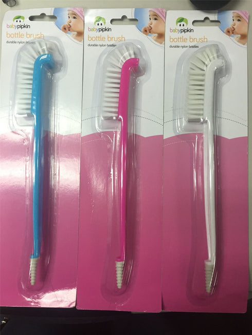 BABY PIPKIN BOTTLE BRUSH - NYLON BRISTLE. Z66052