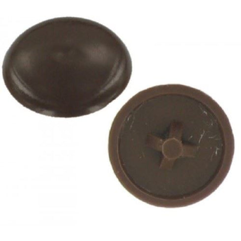 Pozidriv Screw Caps - FAST PAK VALUE 3066 Brown 50/Pack